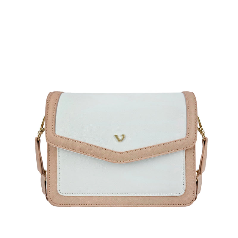 Crossbody Adeline para mujer color hueso