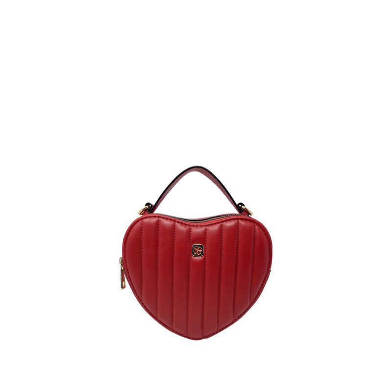 Crossbody Amari para mujer color rojo