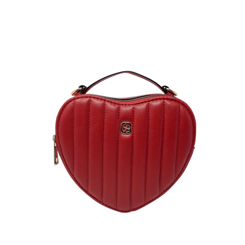 Crossbody Amari para mujer color rojo