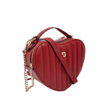 Crossbody Amari para mujer color rojo