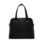 Cartera Satchel Paola para mujer color negro