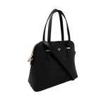 Cartera Satchel Paola para mujer color negro