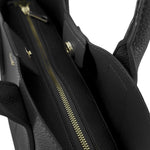 Cartera satchel Madison para mujer color negro