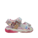 Sandalias flats Princess para niña color rosado