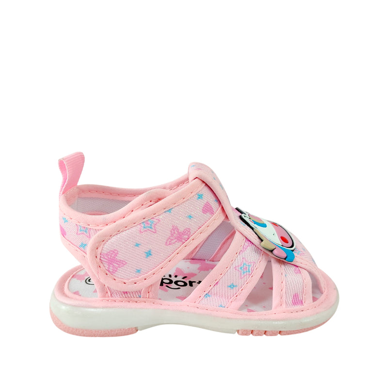 Canvas Gelena para infante color rosado