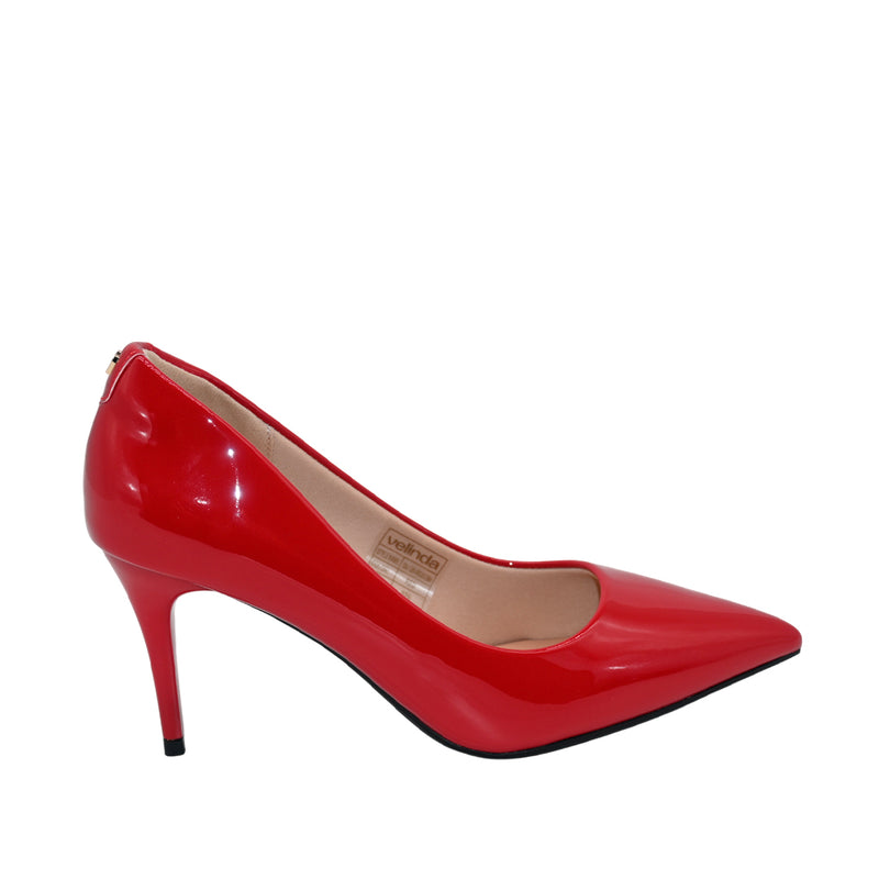 Tacones Gia para mujer color rojo