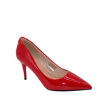 Tacones Gia para mujer color rojo