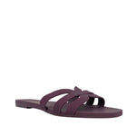 Sandalias flats Roxana para mujer color violeta