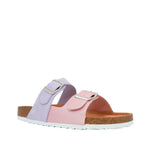Sandalias Flats Mirka para mujer color rosado