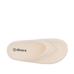 Sandalias flats Iran para mujer color hueso