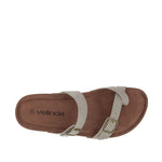 Sandalias flats Arizona para mujer color taupe
