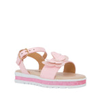 Sandalias flats Dilia para infante color rosado