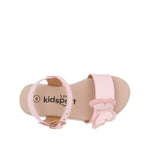 Sandalias flats Dilia para infante color rosado