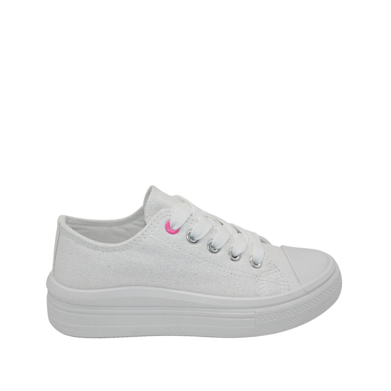 Sneakers Lara para niña color blanco