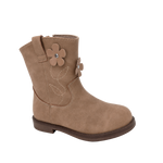Botas Andrea para niña color café