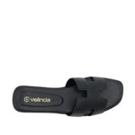 Sandalias Flats Lucia para mujer color negro