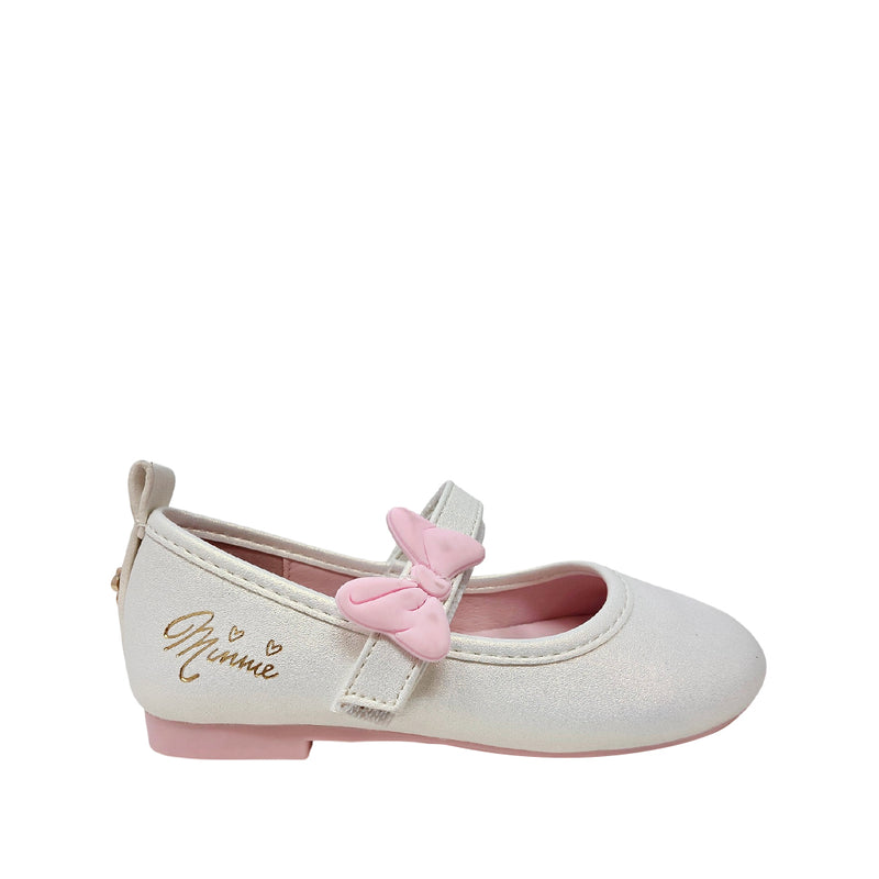 Ballerinas Minnie para niña color blanco