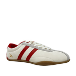 Tennis Kyo para mujer color blanco y rojo