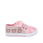 Canvas Deisy para infante color rosado
