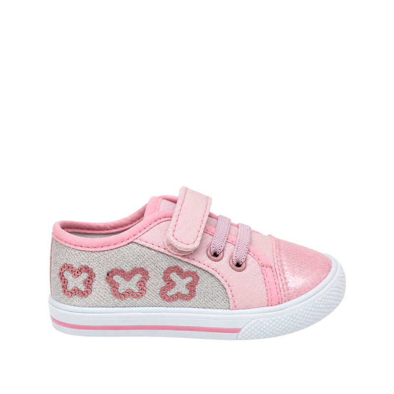 Canvas Deisy para infante color rosado
