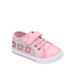 Canvas Deisy para infante color rosado