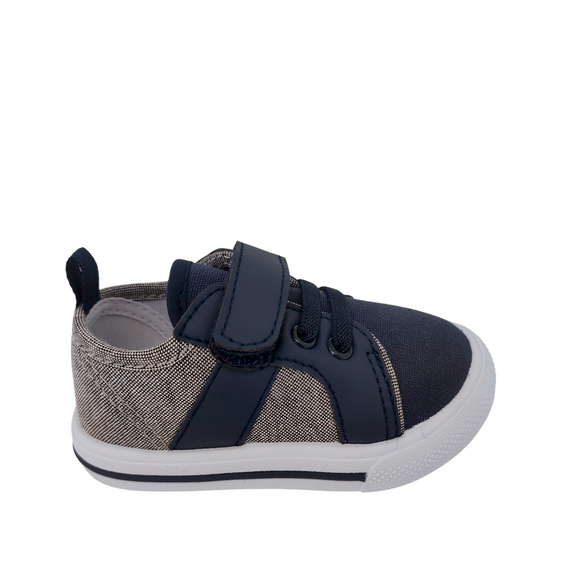 Canvas Cesar para infante color denim
