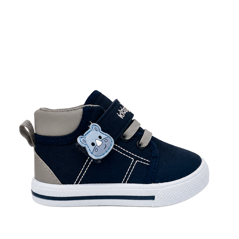 Canvas Rony para infante color navy