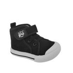 Canvas Douglas para infante color negro