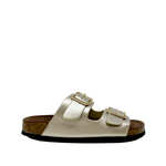 Sandalias flats Beatriz para niña color dorado