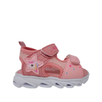 Sandalias flats Yuni para infante color blush
