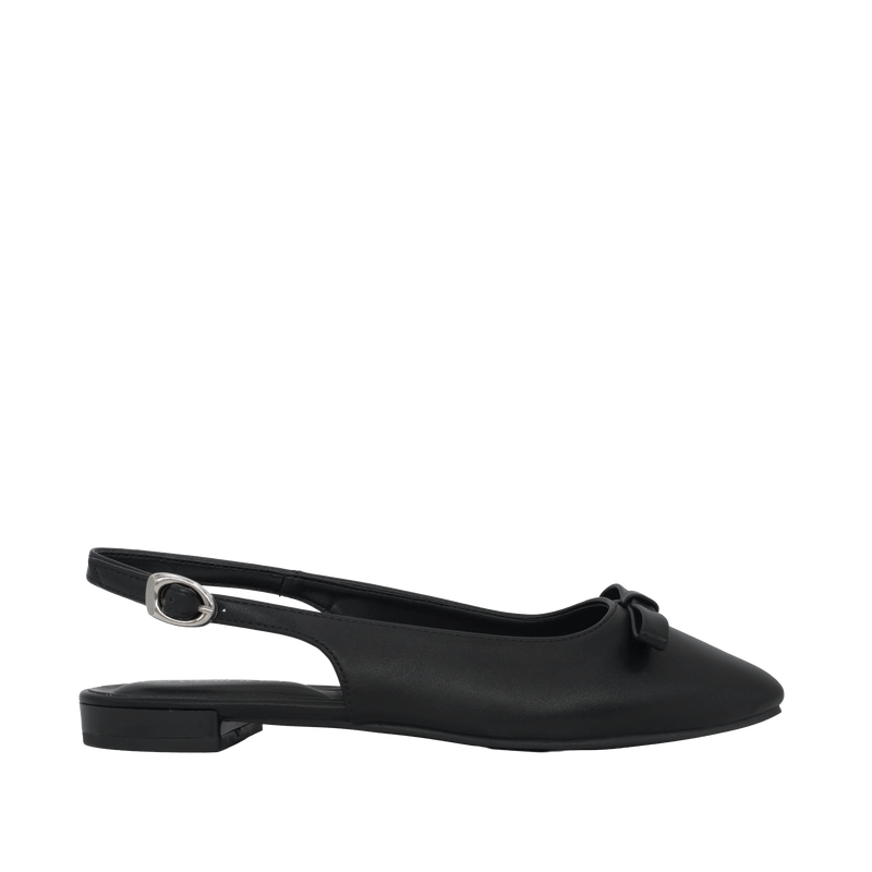 Ballerinas slingback Renata para mujer color negro