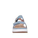 Sandalias de cuña Leila para mujer color denim