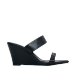 Sandalias de cuña Dasha para mujer color negro