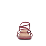 Sandalias de tacón Chole para mujer color rojo