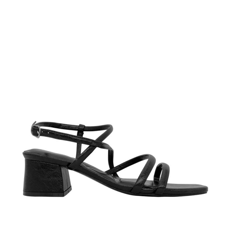 Sandalias de tacón Chole para mujer color negro