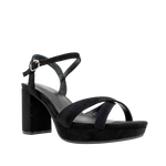 Sandalias de tacón Astrid para mujer color negro