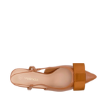 Tacones slingback Gabriela para mujer color café