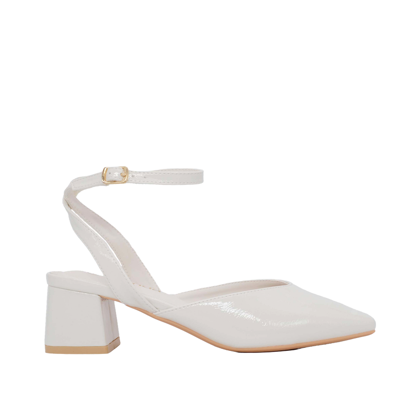 Tacones slingback Ariana para mujer color hueso
