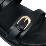 Sandalias flats Soho para mujer color negro