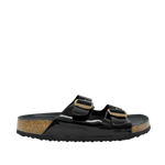 Sandalias flats Mirka para mujer color negro