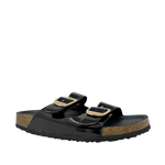 Sandalias flats Mirka para mujer color negro