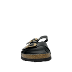 Sandalias flats Mirka para mujer color negro
