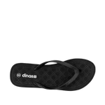 Sandalias flats Milana para mujer color negro