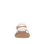 Sandalias flats Luna para mujer color blanco