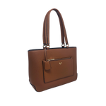 Cartera tote Donatti para mujer color tan