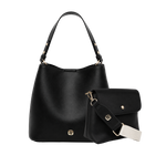 Cartera crossbody Louisse para mujer color negro