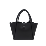 Cartera satchel Cammie para mujer color negro