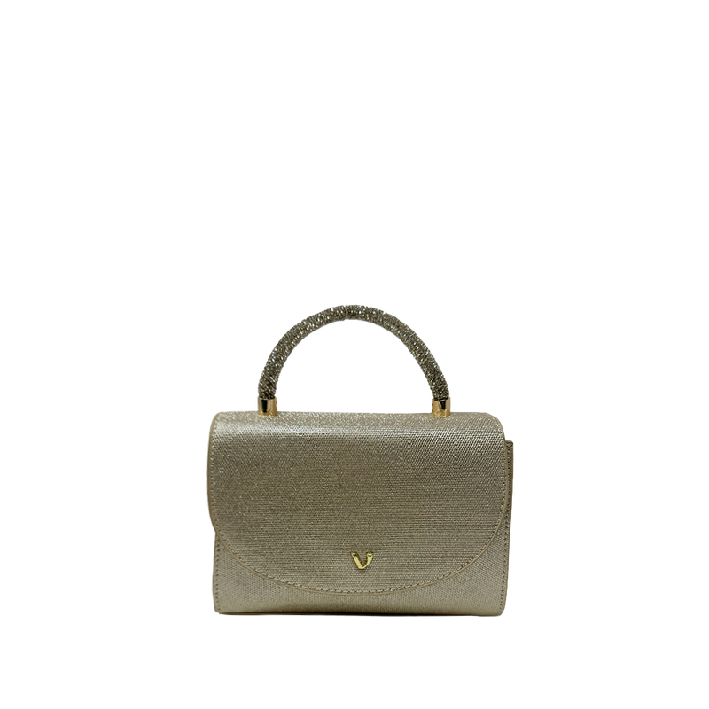 Cartera crossbody Camille para mujer color oro