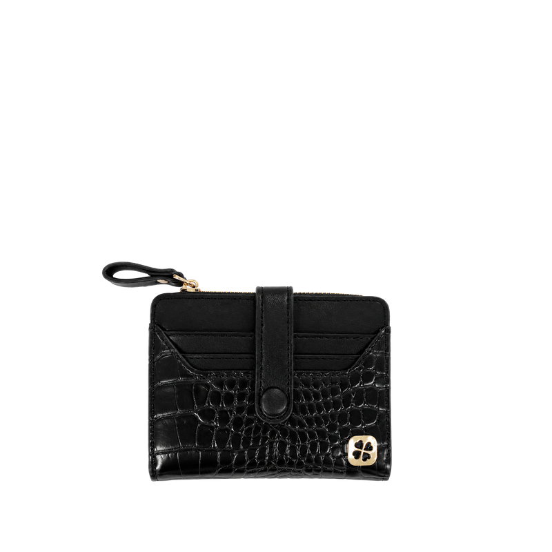 Billetera Libby para mujer color negro