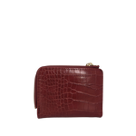 Billetera Mila para mujer color vino